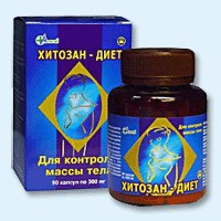 Хитозан-диет капсулы 300 мг, 90 шт - Амдерма